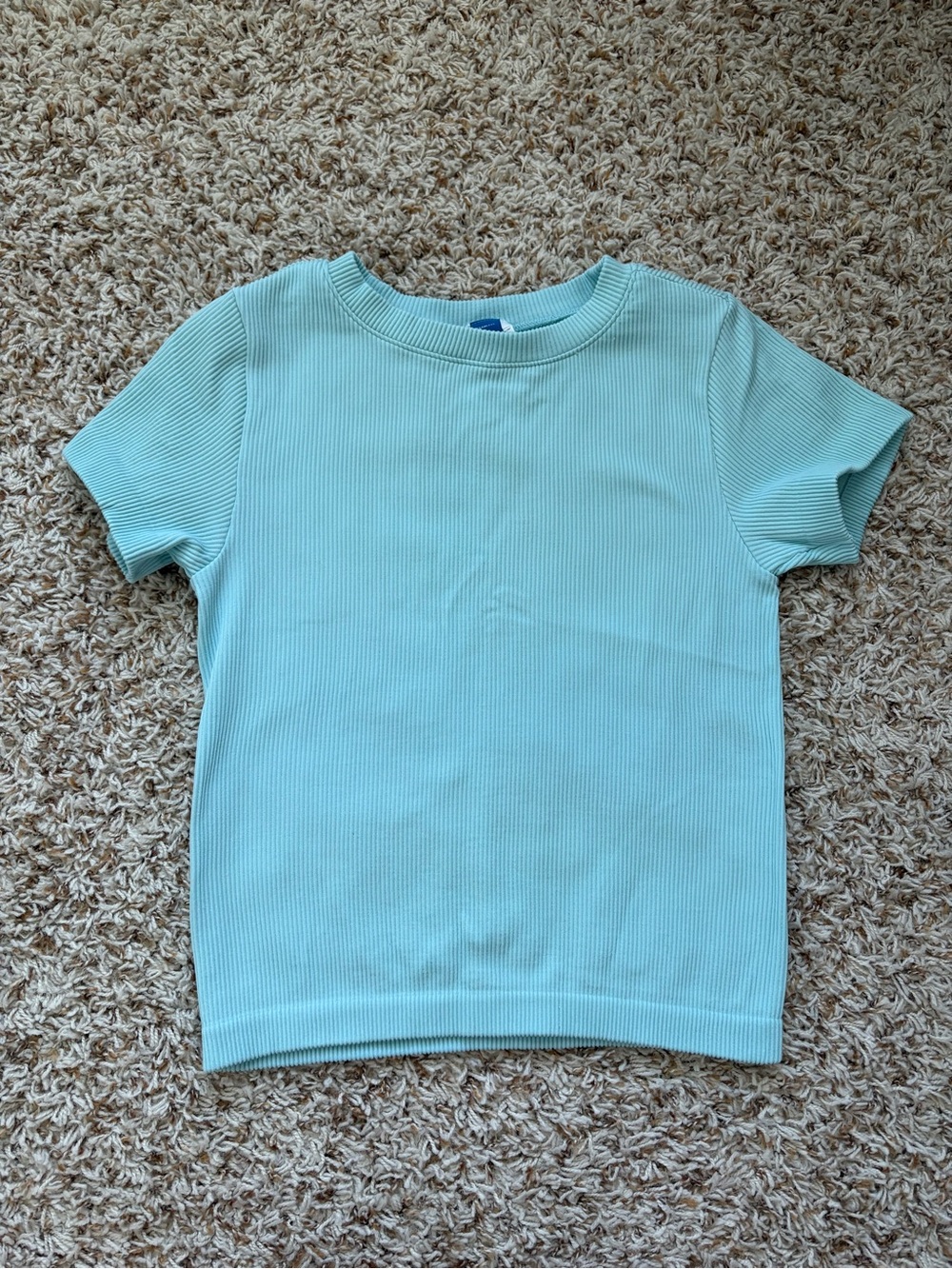 OLD NAVY | WOMEN’S ATHLETIC WEAR SEAMLESS RIBBED T-SHIRT | SIZE LARGE